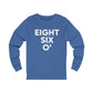 connecticut long sleeve tee shirt 

eight six o' 860 // CTlong sleeve t shirt  // finding connecticut 