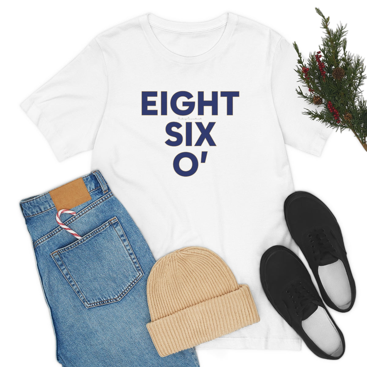 eight six o' 860 // Connecticut long sleeve t shirt  // finding connecticut 