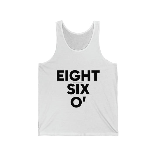 eight six oh / 860 / ct / connecticut unisex tank top 

eight six o' 860 // Connecticut  tank top shirt  // finding connecticut 