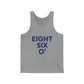 eight six oh / ct / connecticut / 860 tank top shirt 