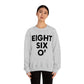 eight six o' 860 // connecticut unisex sweatshirt // finding connecticut 