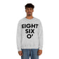 eight six o' 860 // connecticut unisex sweatshirt // finding connecticut 