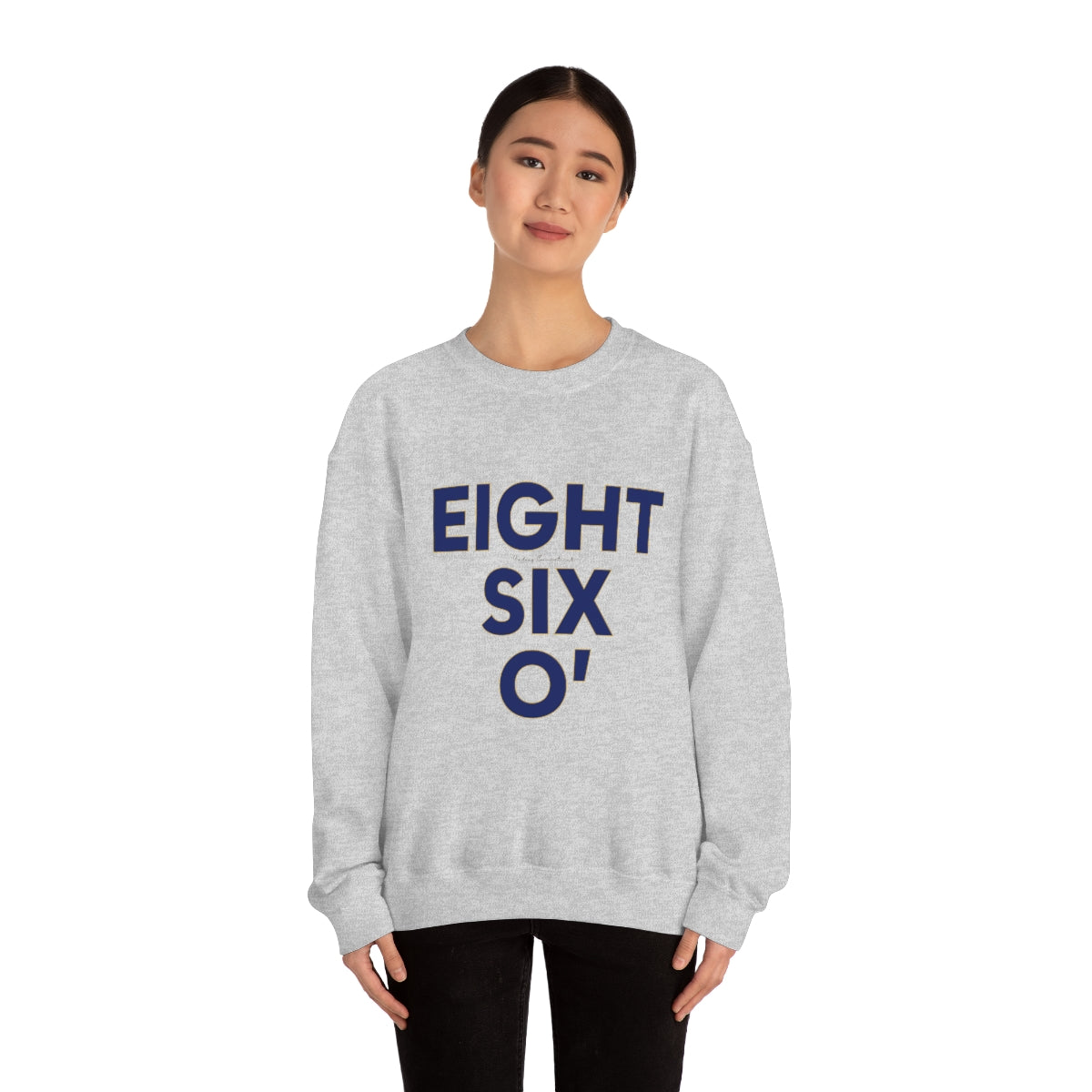 eight six o' 860 // connecticut unisex sweatshirt // finding connecticut 