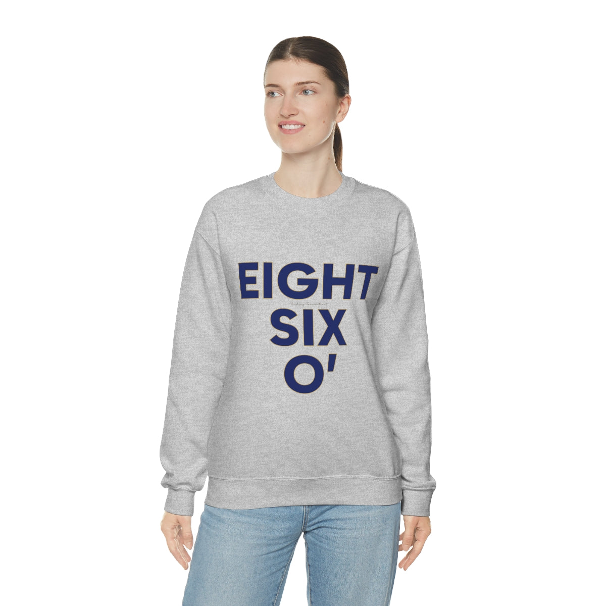 eight six o' 860 // connecticut unisex sweatshirt // finding connecticut 