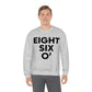 eight six o' 860 // connecticut unisex sweatshirt // finding connecticut 