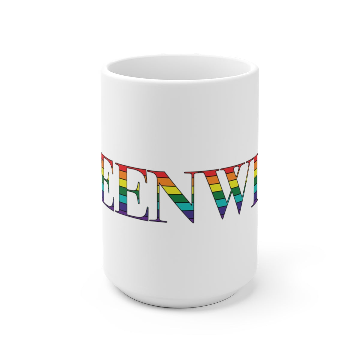 greenwich pride mug