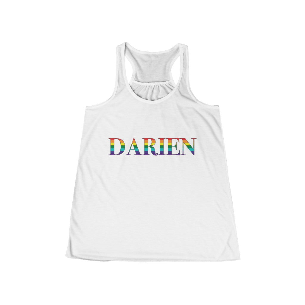 Darien rainbow pride womens tank top shirt