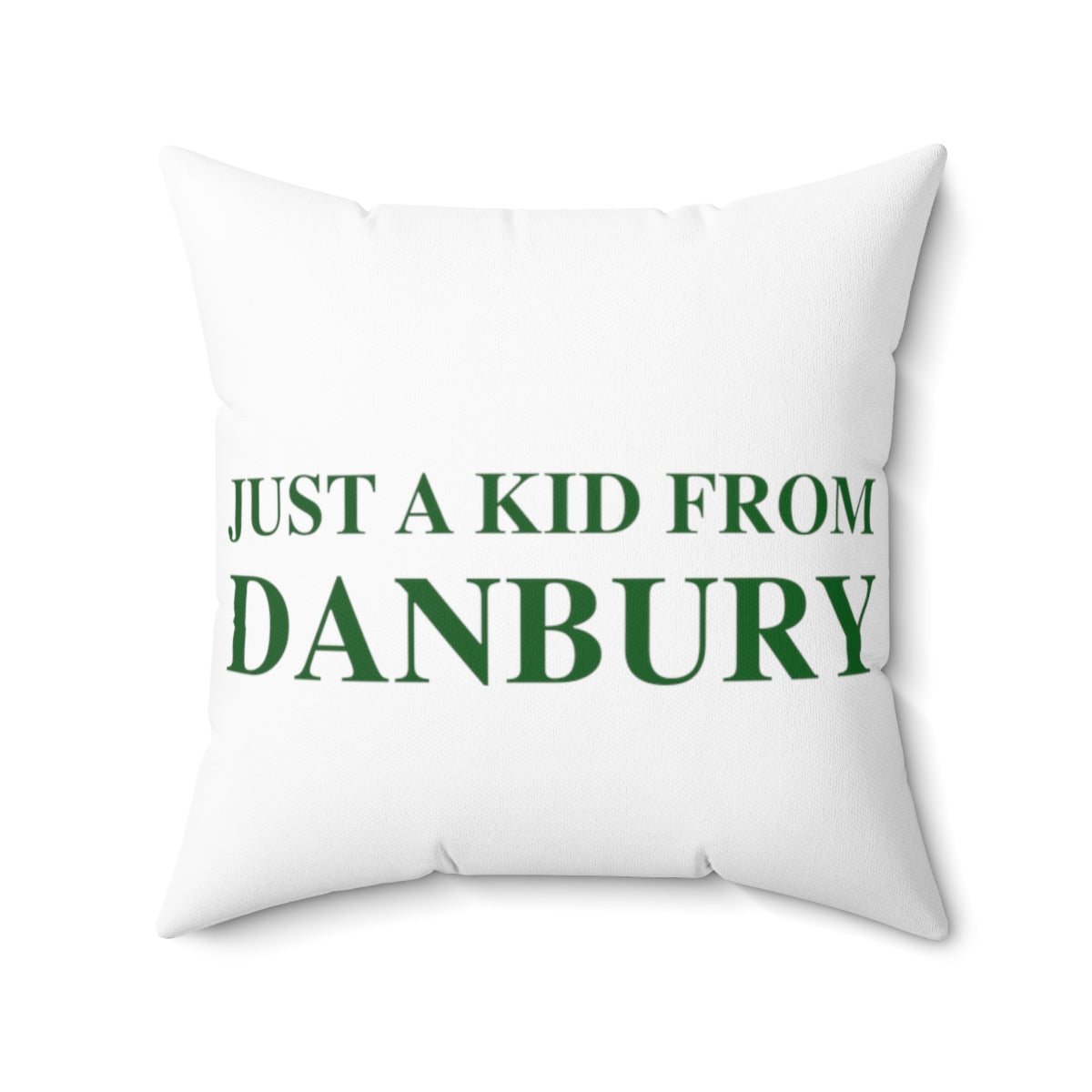 just a kid from danbury pillow and home decor