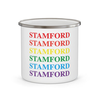 Do you have Stamford Pride?  Stamford, Connecticut apparel and gifts including mugs including LGBTQ inspired mugs 