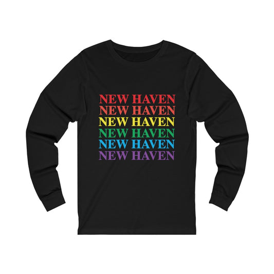 New Haven Pride Unisex Jersey Long Sleeve Tee