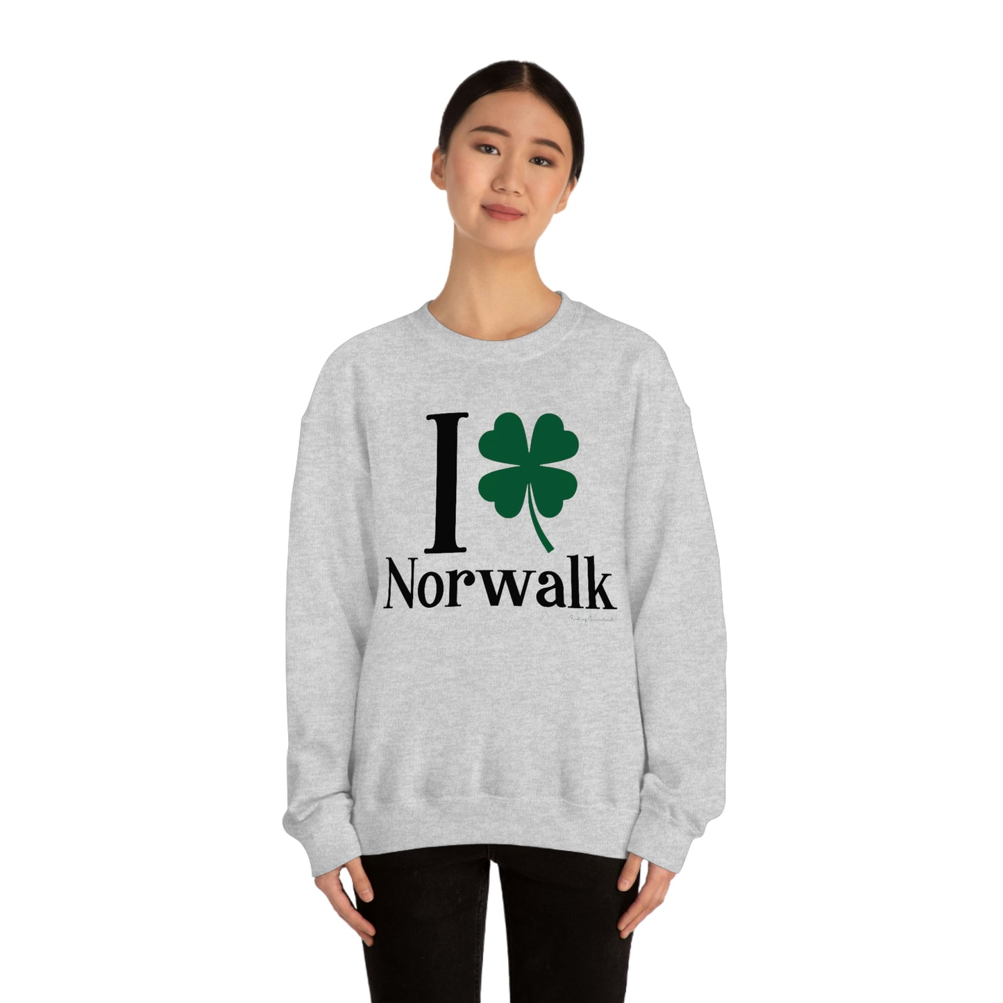 I Clover Norwalk Unisex Heavy Blend™ Crewneck Sweatshirt