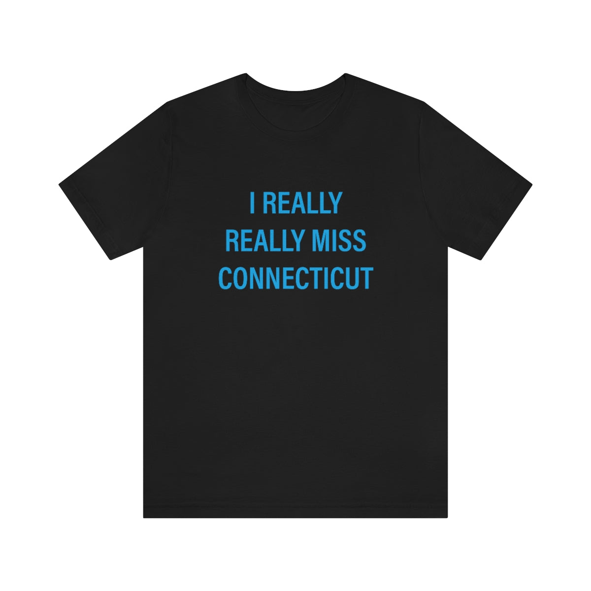 I Really Really Miss Connecticut Unisex Jersey Short Sleeve Tee