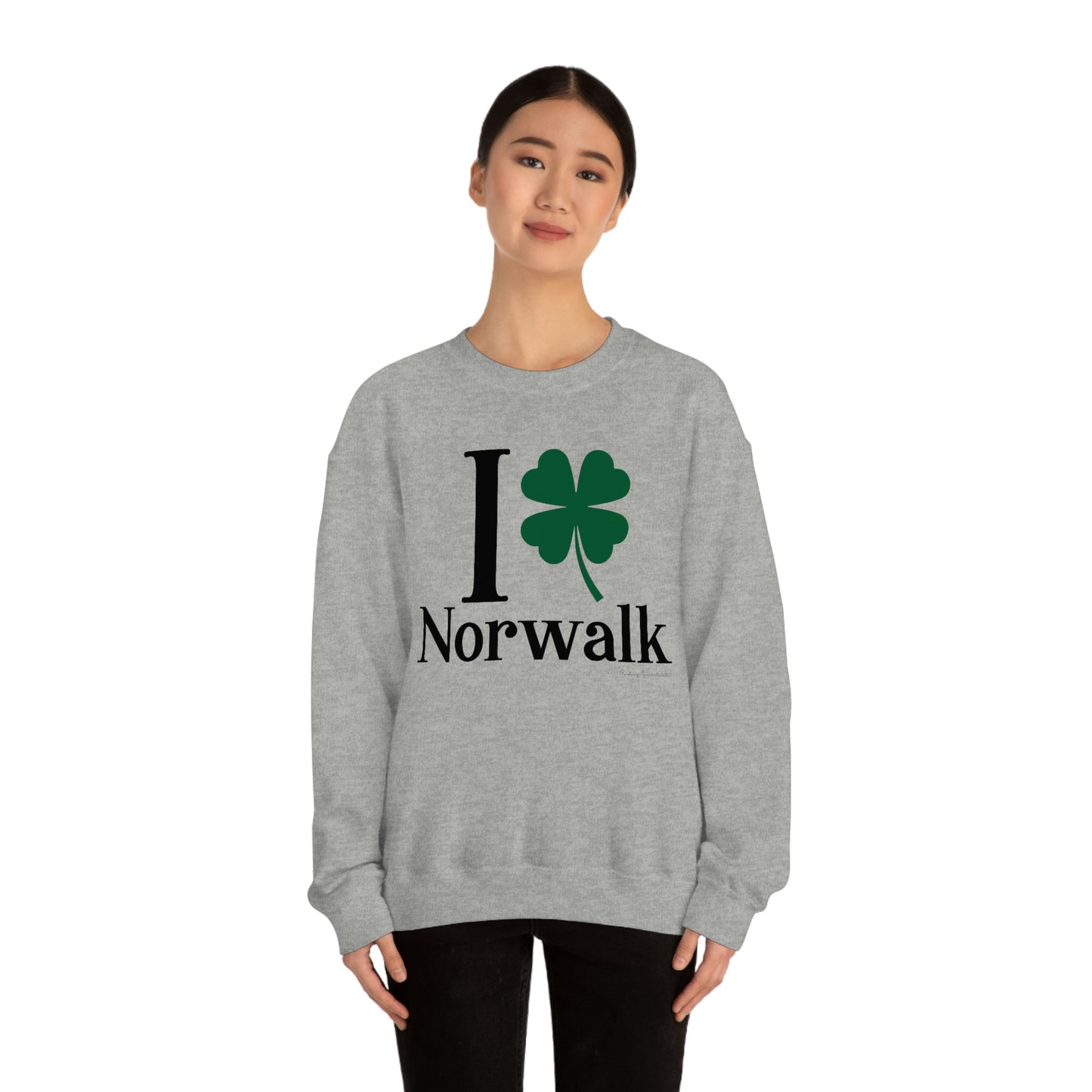 I Clover Norwalk Unisex Heavy Blend™ Crewneck Sweatshirt