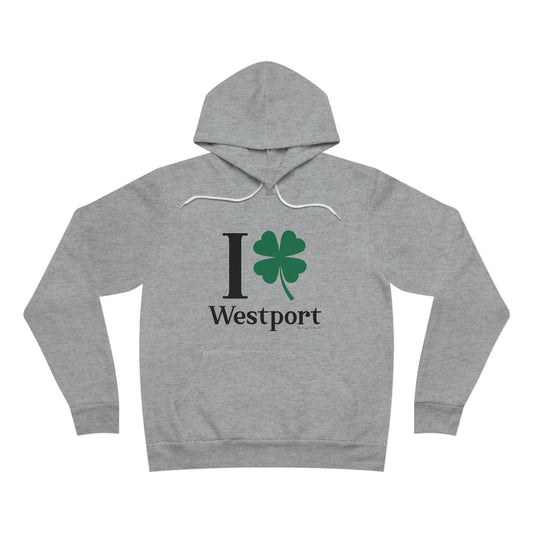 westport connecticut st patricks day shirt, i clover westport