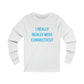 ct / connecticut long sleeve tee shirt 