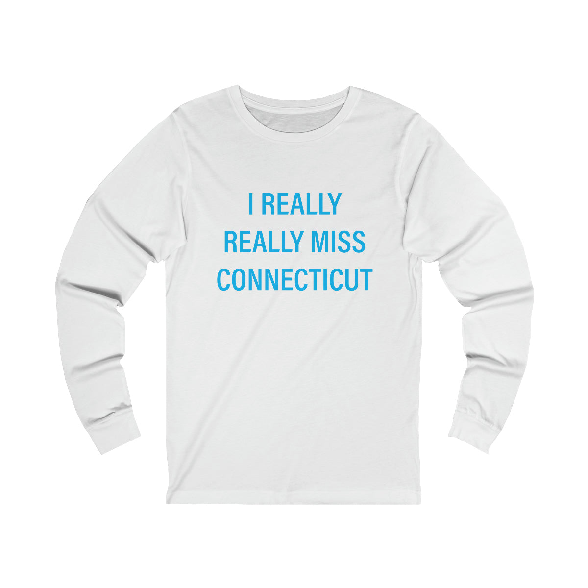 ct / connecticut long sleeve tee shirt 