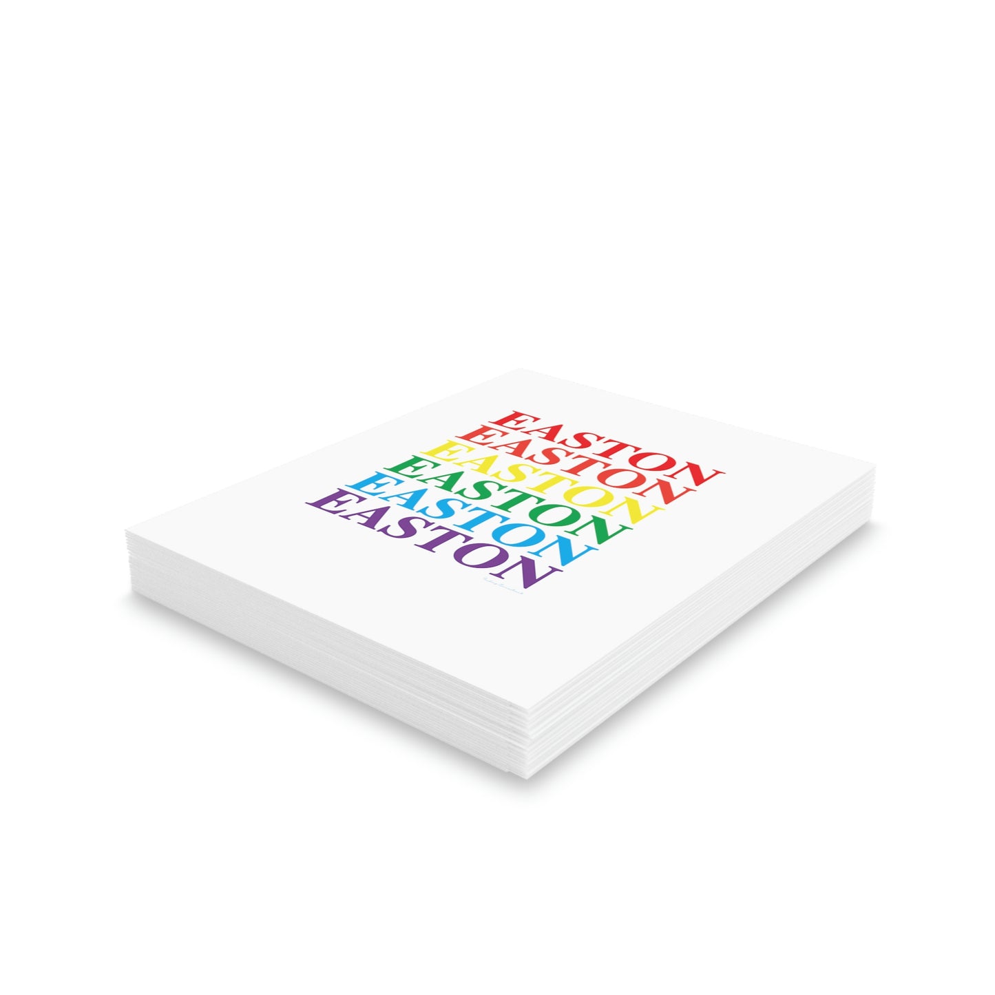 Easton Pride Greeting Cards (8, 16, and 24 pcs)