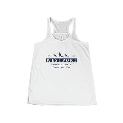 Westport Est. Women's Flowy Racerback Tank