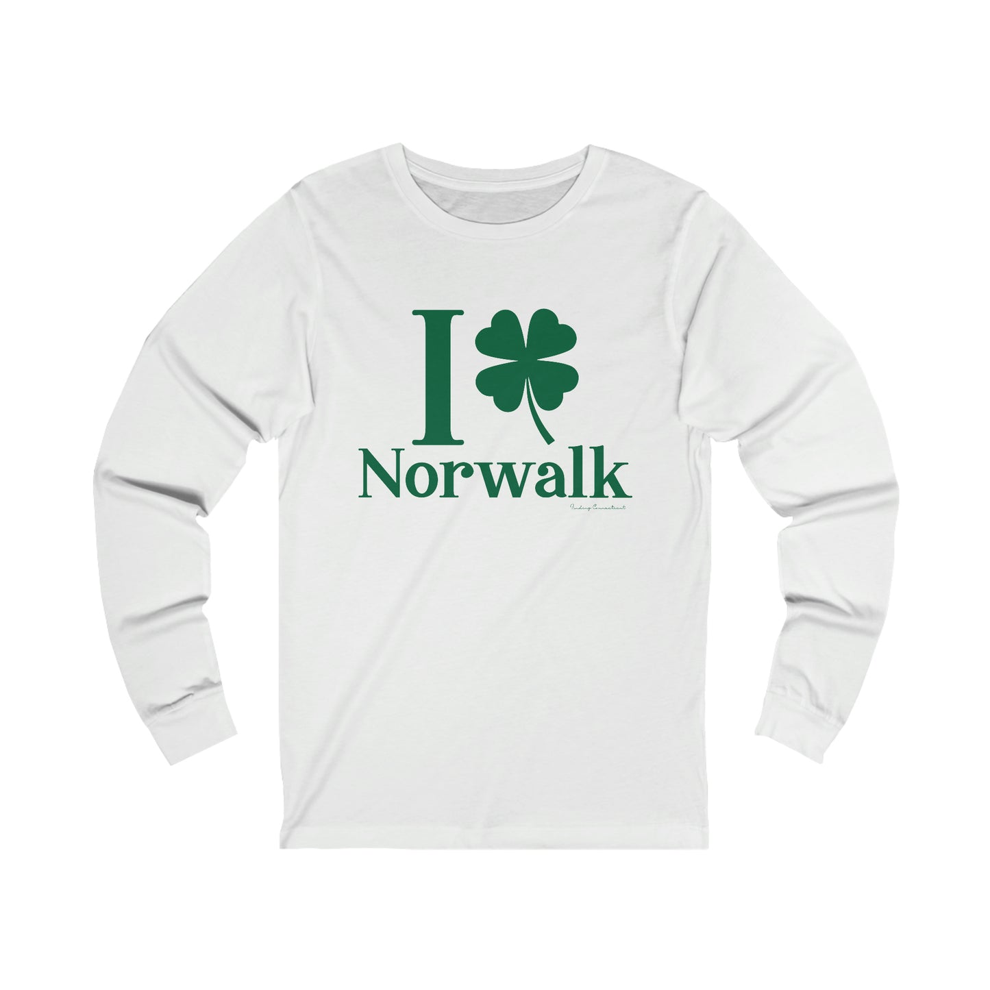 Norwalk Connecticut St. Patrick's Day shirt, I Clover Norwalk