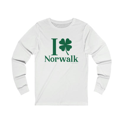 Norwalk Connecticut St. Patrick's Day shirt, I Clover Norwalk