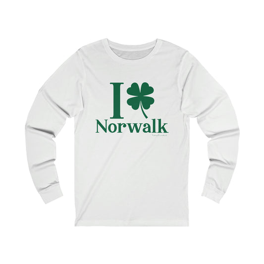 Norwalk Connecticut St. Patrick's Day shirt, I Clover Norwalk