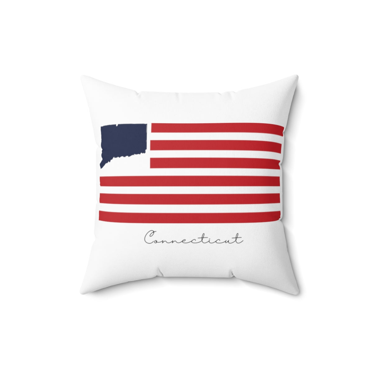 ct / connecticut pillow / home decor 