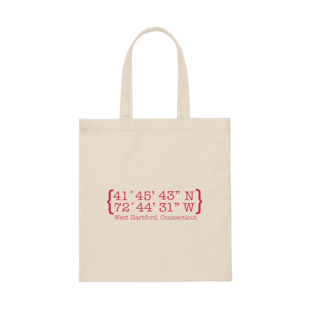 West Hartford Coordinates reusable tote bags.  West Hartford Connecticut tee shirts, hoodies sweatshirts, mugs, other apparel, home gifts, and souvenirs. Proceeds of this collection go to help Finding Connecticut’s brand. Free USA shipping. 