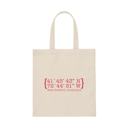 West Hartford Coordinates reusable tote bags.  West Hartford Connecticut tee shirts, hoodies sweatshirts, mugs, other apparel, home gifts, and souvenirs. Proceeds of this collection go to help Finding Connecticut’s brand. Free USA shipping. 