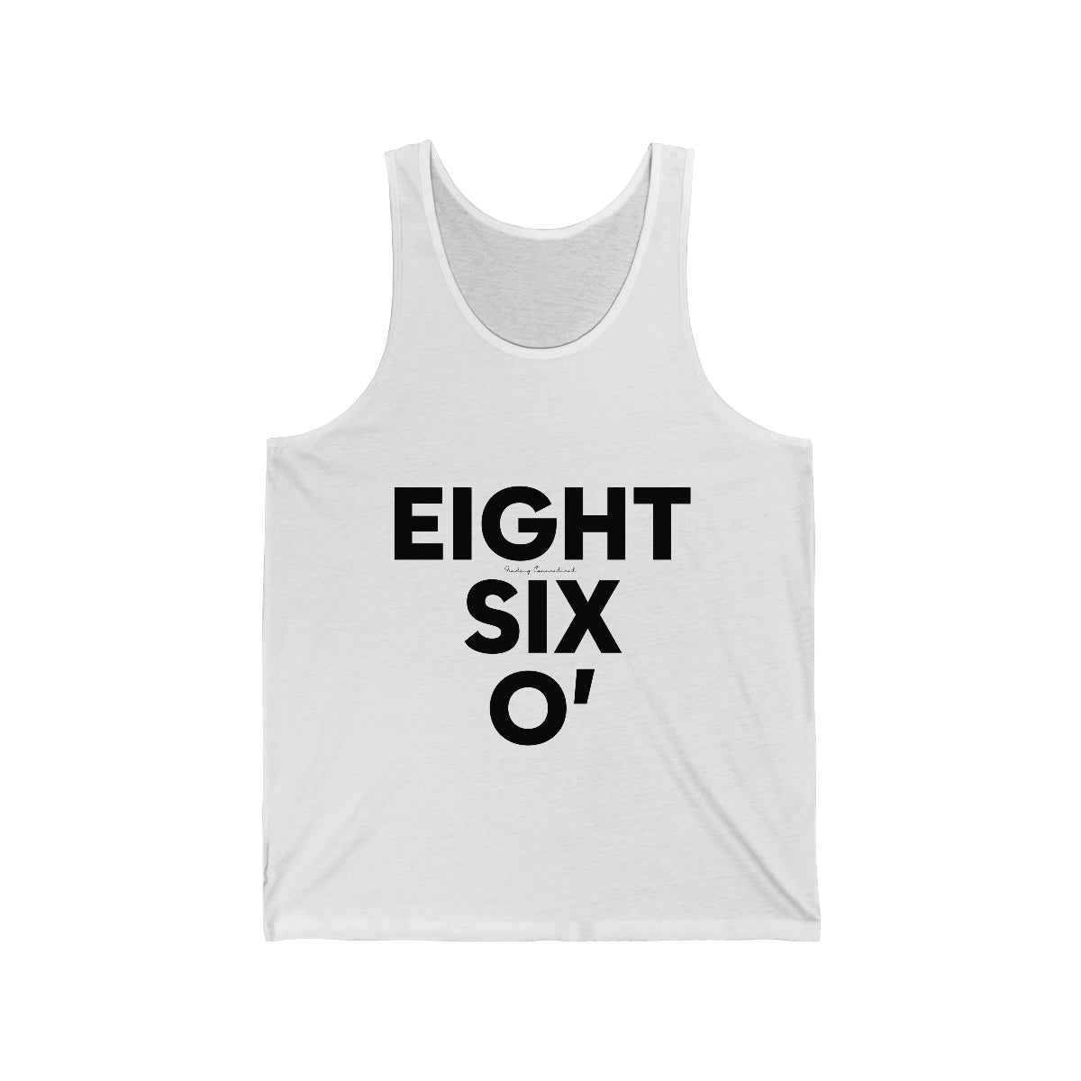 eight six oh / 860 / ct / connecticut unisex tank top 