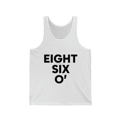 eight six oh / 860 / ct / connecticut unisex tank top 