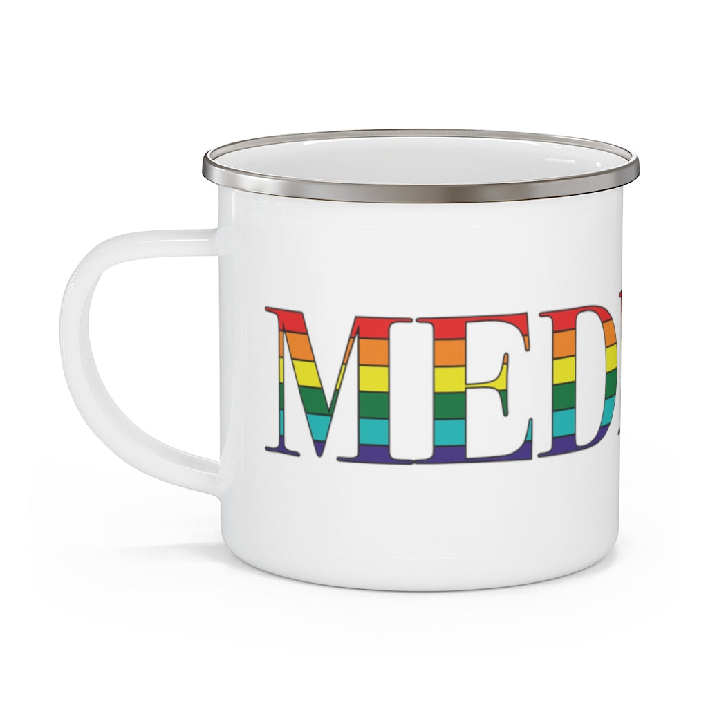 Medford Rainbow Enamel Camping Mug