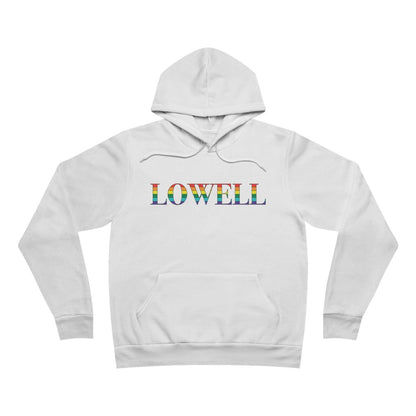 Lowell Rainbow Unisex Sponge Fleece Pullover Hoodie