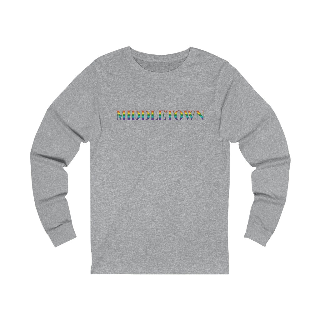 Middletown Rainbow Unisex Jersey Long Sleeve Tee