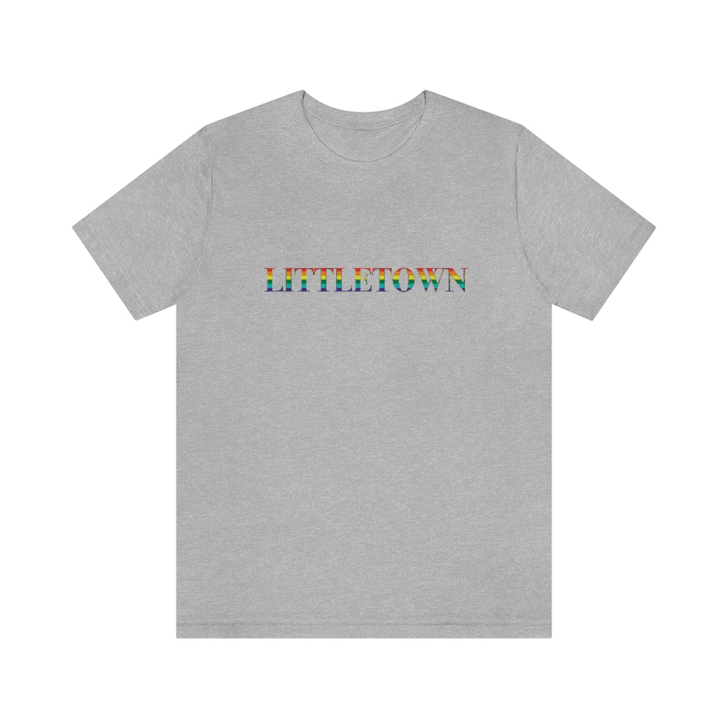 Littletown Rainbow Unisex Jersey Short Sleeve Tee