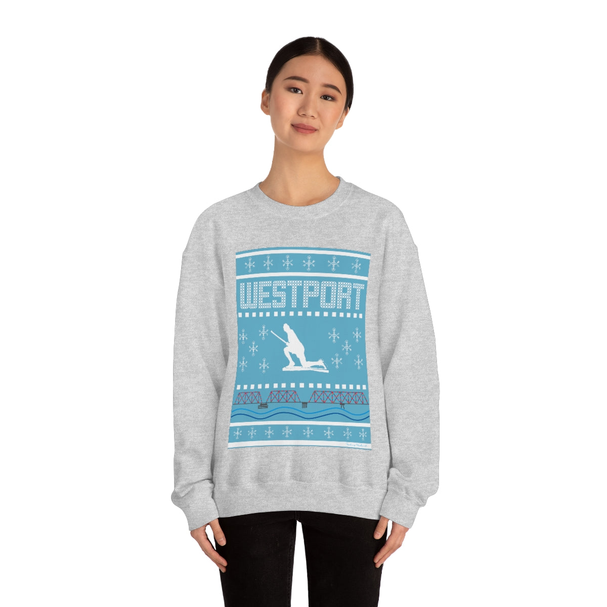 Westport Ugly Holiday Unisex Heavy Blend™ Crewneck Sweatshirt