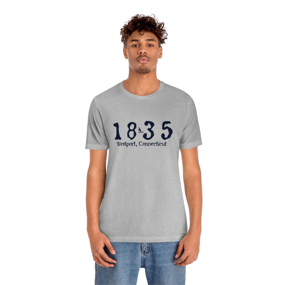 1835 Small Minuteman Unisex Jersey Short Sleeve Tee