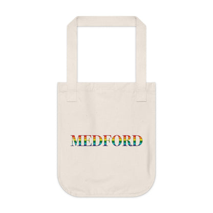 Medford Rainbow Organic Canvas Tote Bag