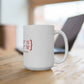 Waterbury Coordinates White Ceramic Mug