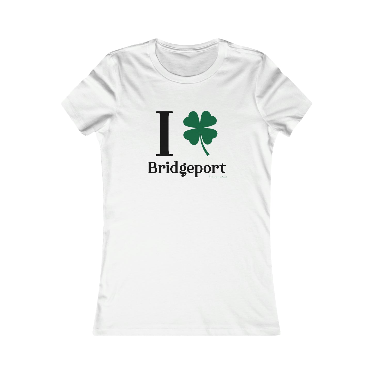 Bridgeport Connecticut St. Patrick’s Day shirt, I Clover Bridgeport