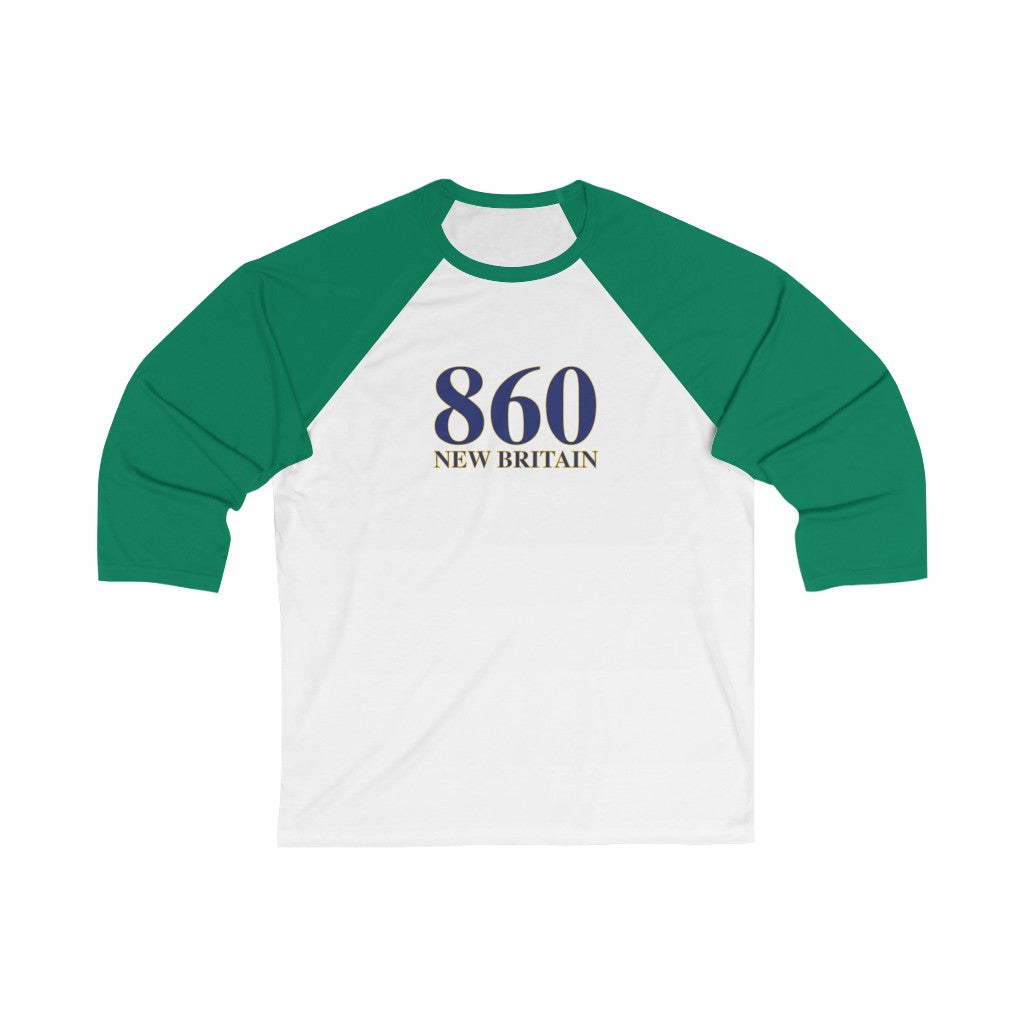 860 New Britain Unisex 3\4 Sleeve Baseball Tee