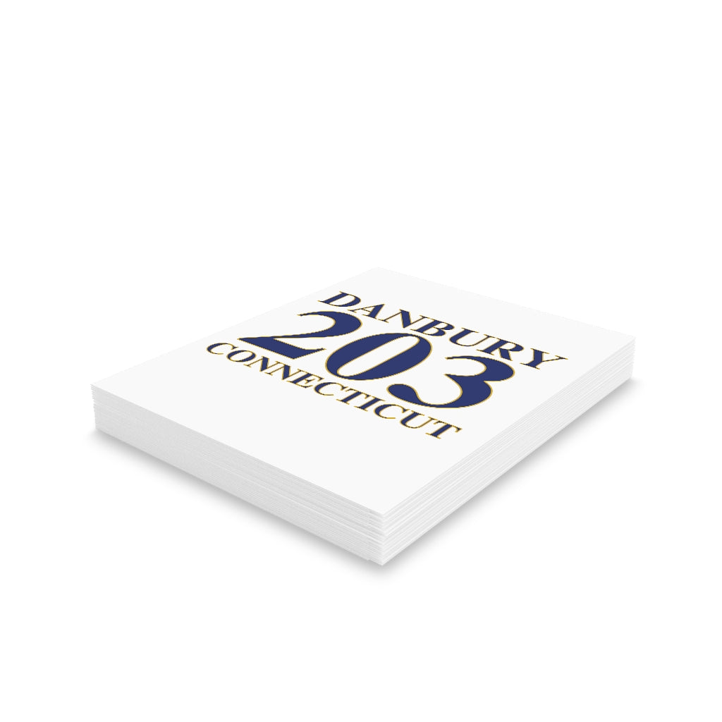 Danbury 203 Connecticut Greeting Cards (8, 16, and 24 pcs)