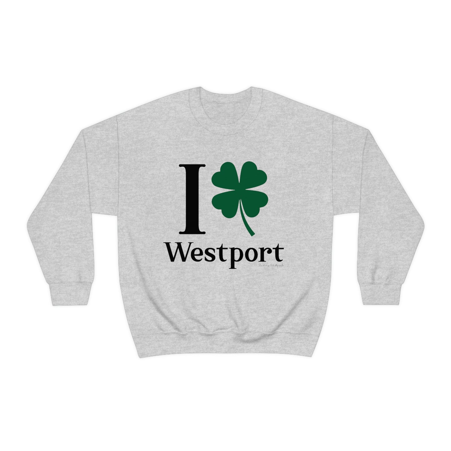 westport connecticut st patricks day shirt, i clover westport