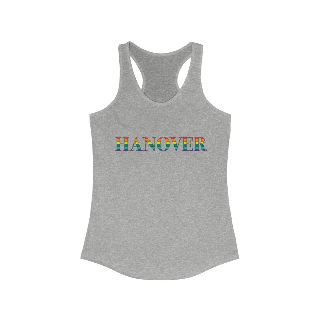 Hanover Rainbow Women's Ideal Racerback Tank