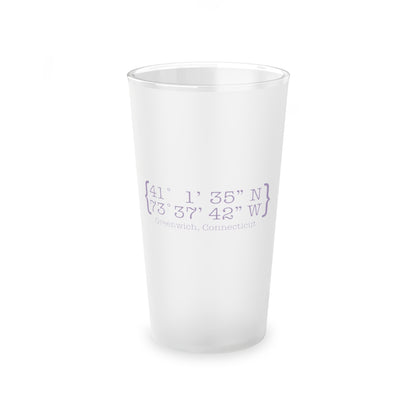 greenwich ct / connecticut pint glass and drinkware