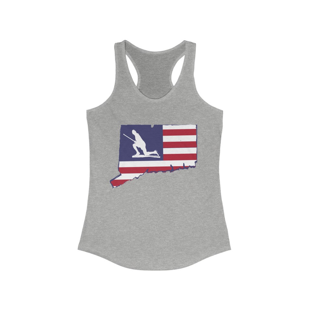 mintueman flag westport connecticut womens tank top shirt