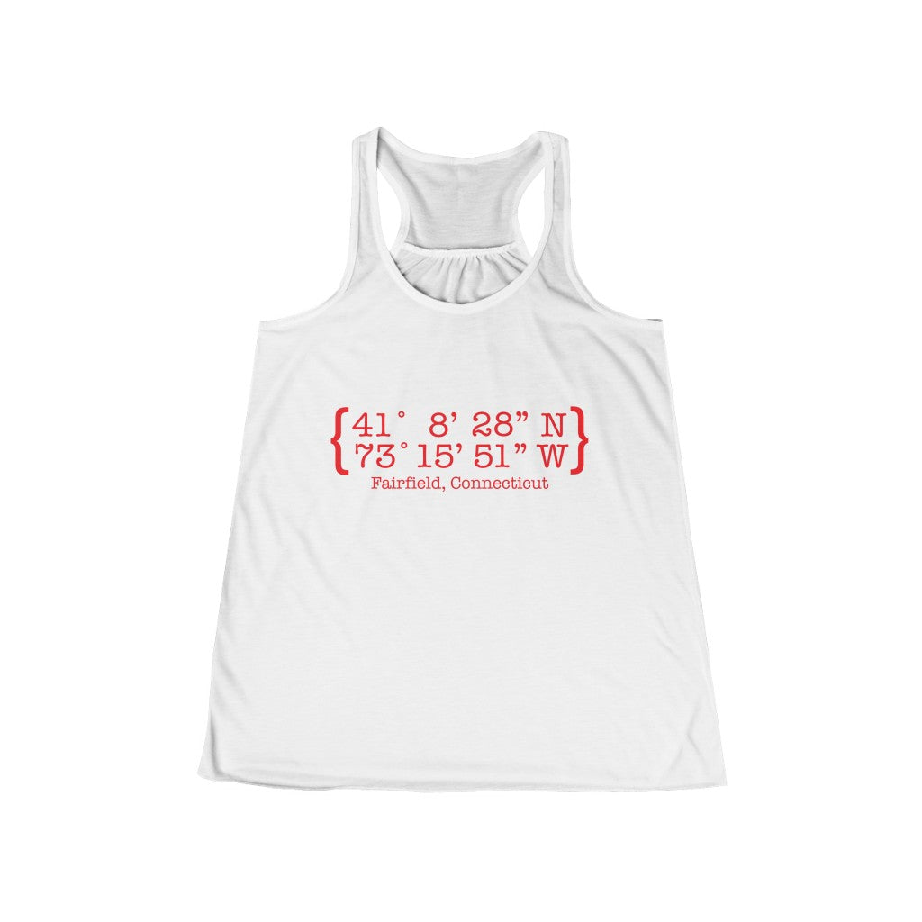 fairfield ct / connecticut womens tank top shirt