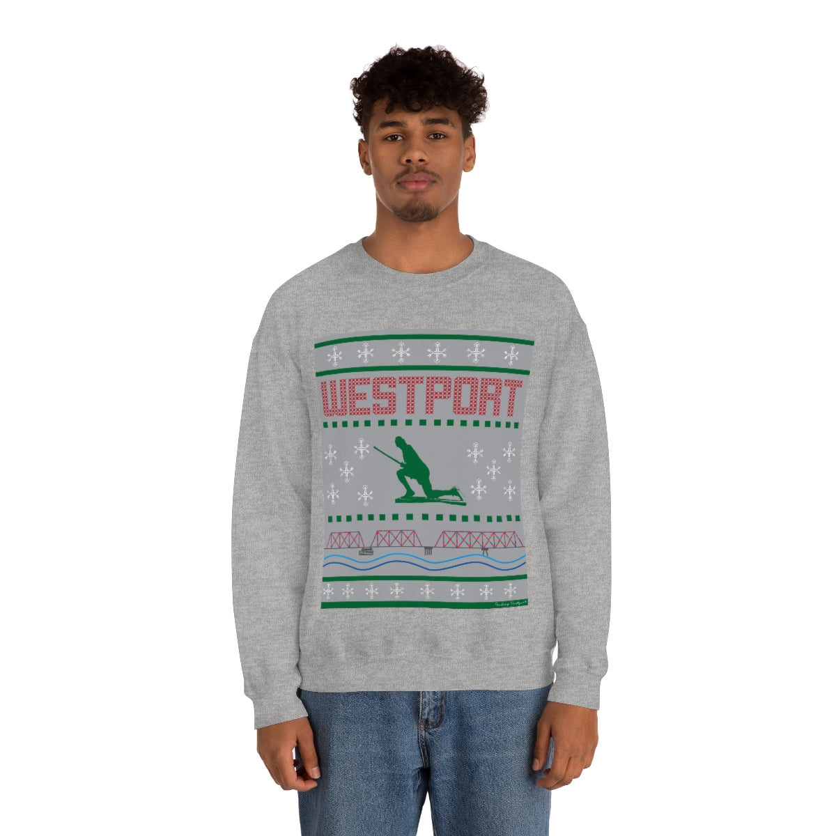 Westport Ugly Holiday Unisex Heavy Blend™ Crewneck Sweatshirt