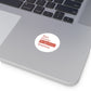 Eat. Sleep. Ridgefield. Repeat. Round Vinyl Stickers