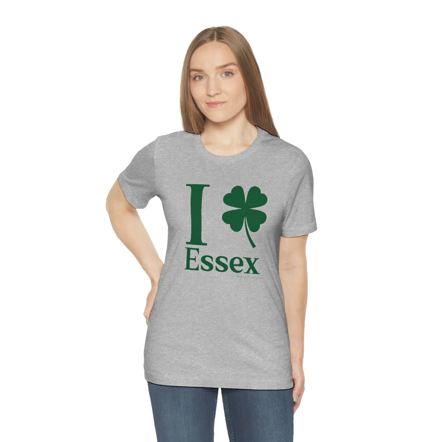 I Clover Essex (Green) Unisex Jersey Short Sleeve Tee