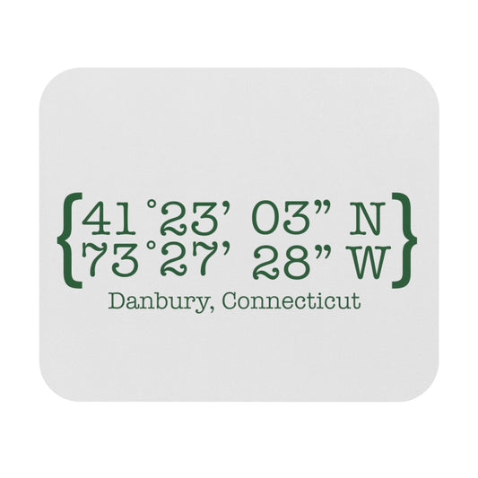 danbury ct coordinates mouse pad